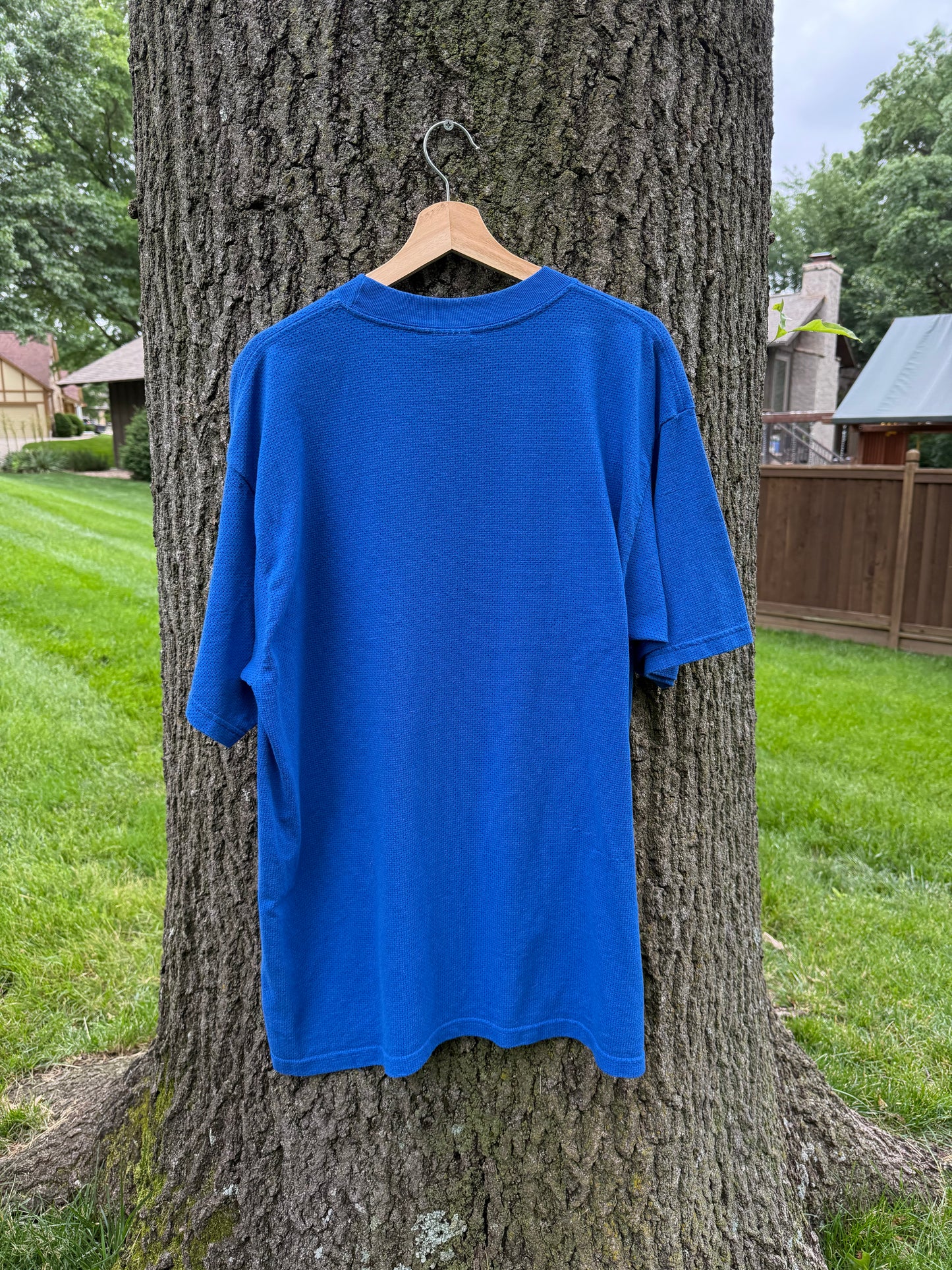 00's KC Royals Blue Mesh T-shirt (XXL)