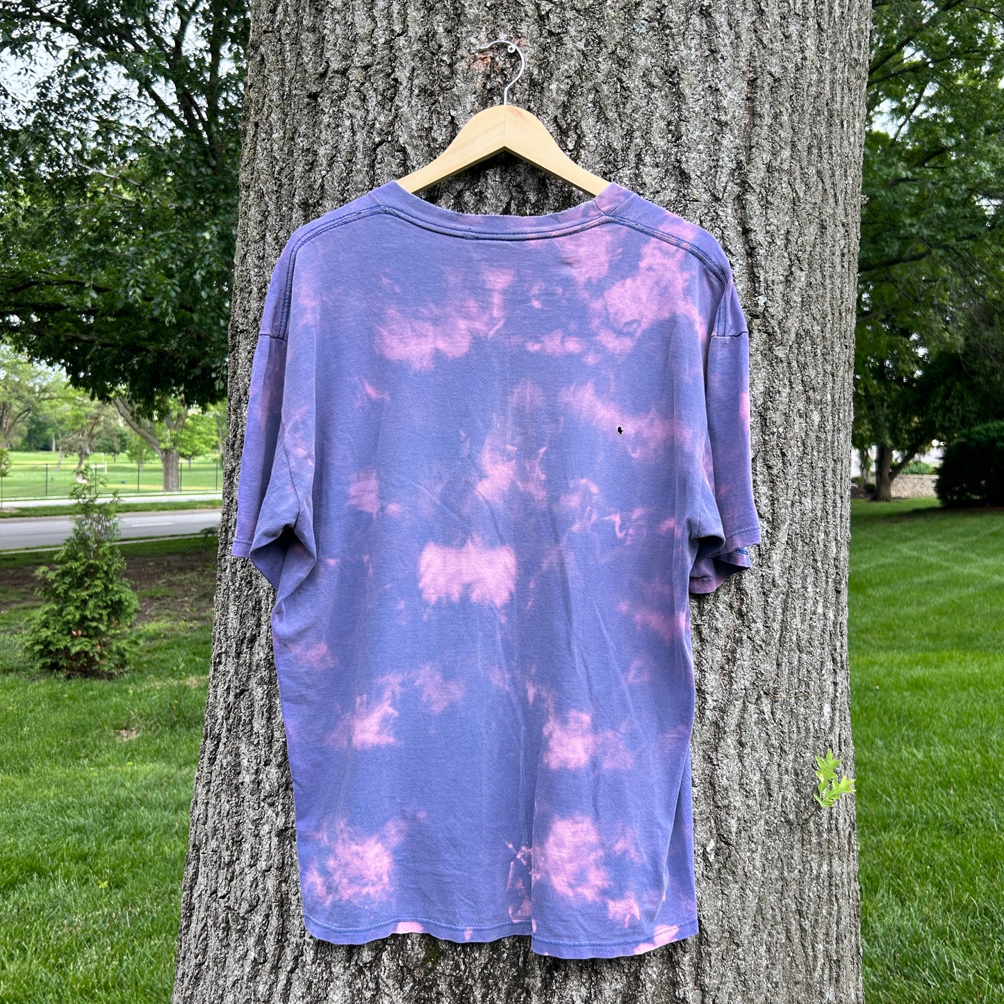 90's Kc Royals Purple Dyed T-shirt (XL)