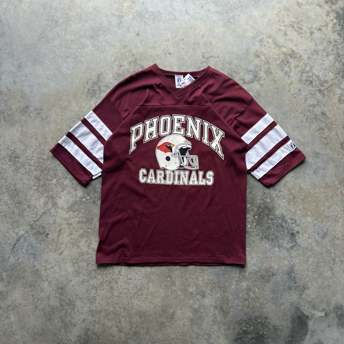 90s NWT Phoenix Cardinals Jersey T-Shirt (XL)