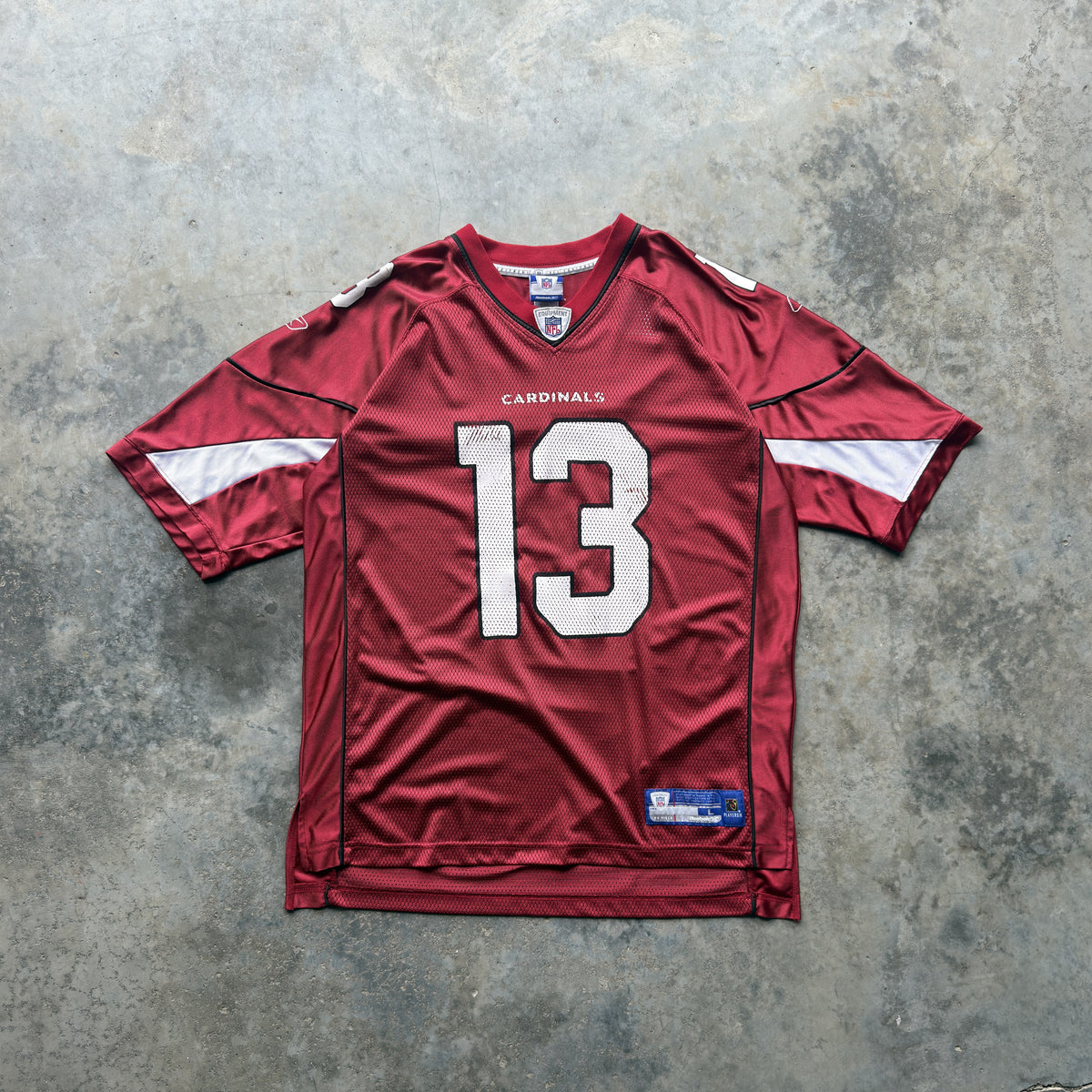 00s Kurt Warner Arizona Cardinals Reebok Jersey (L)