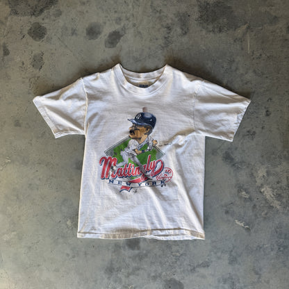 1988 New York Yankees Don Mattingly Caricature T-Shirt (S)