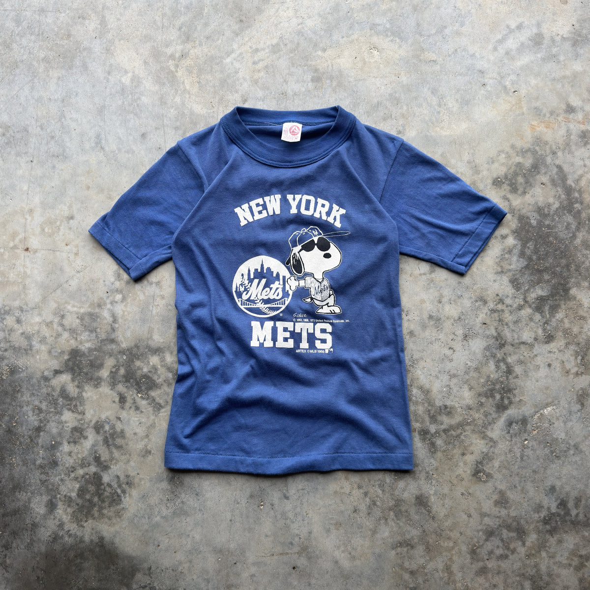 1988 New York Mets Snoopy Artex T-Shirt (XXS)