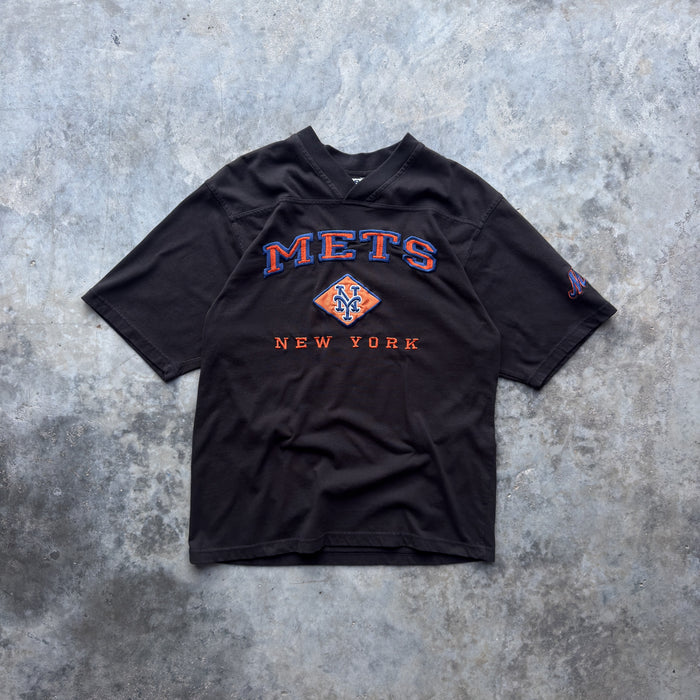 90s New York Mets Embroidered MLB T-Shirt (M)