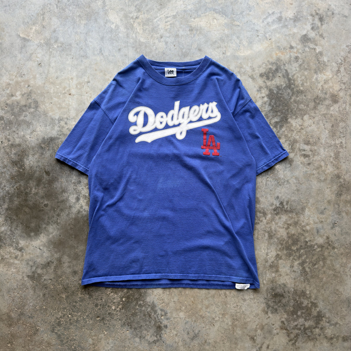 Los Angeles Dodgers Script Spellout T-Shirt (XL)