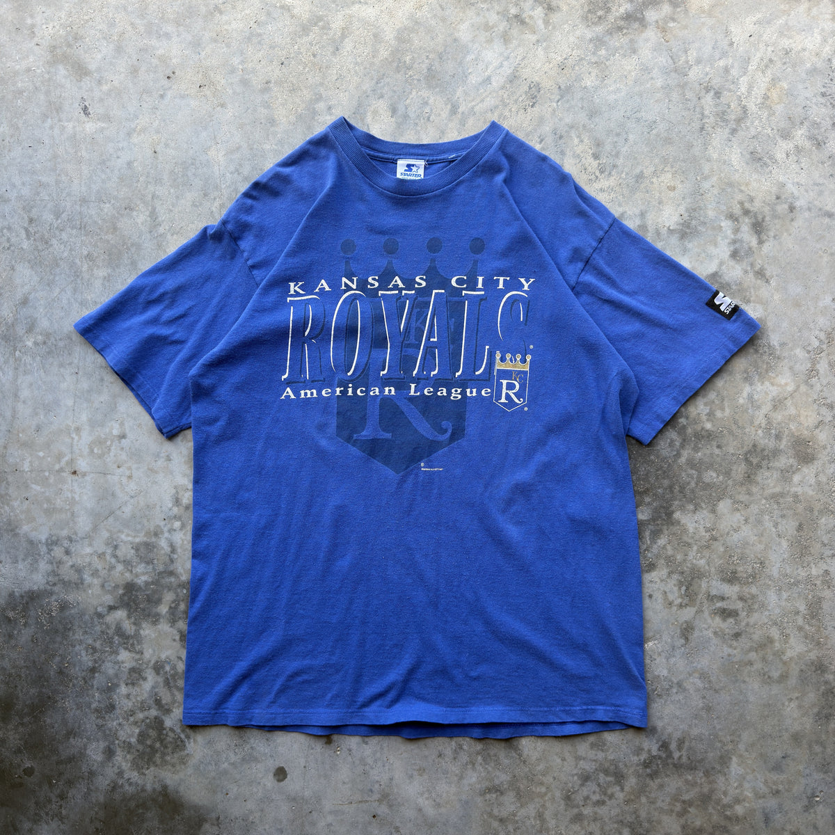90's Kansas City Royals Starter Vintage T-Shirt (M)