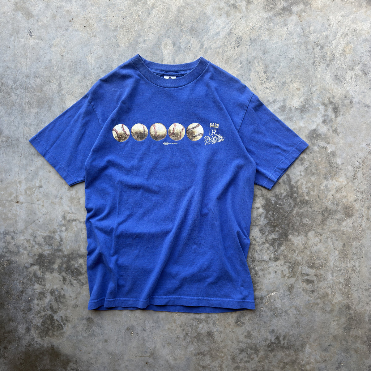2000's Kansas City Royals Baseballs T-Shirt (M)