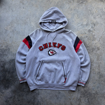 00's Kansas City Chiefs Patch Hoodie (XL)