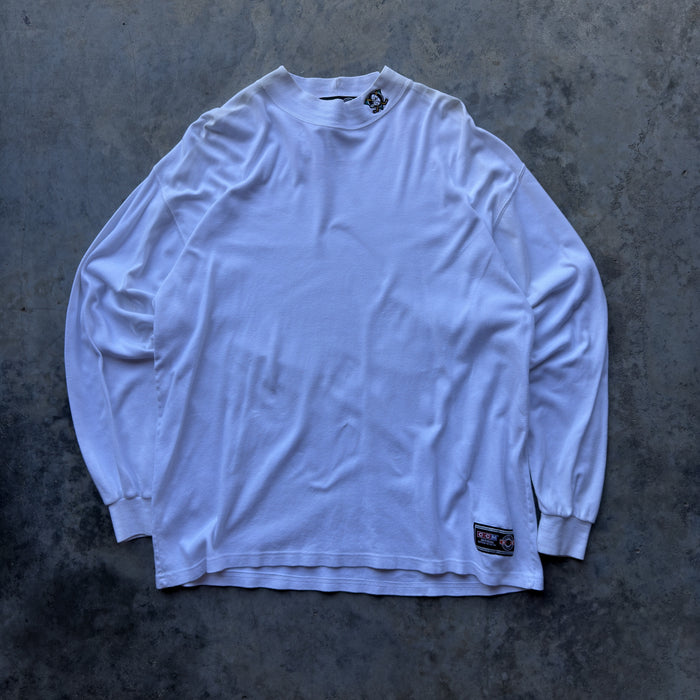 90s Anaheim Ducks Mock Neck Long Sleeve (L)