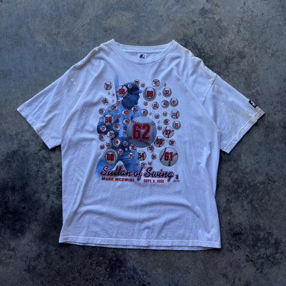 90's St. Louis Cardinals Mark McGwire Home Run T-Shirt (XL)