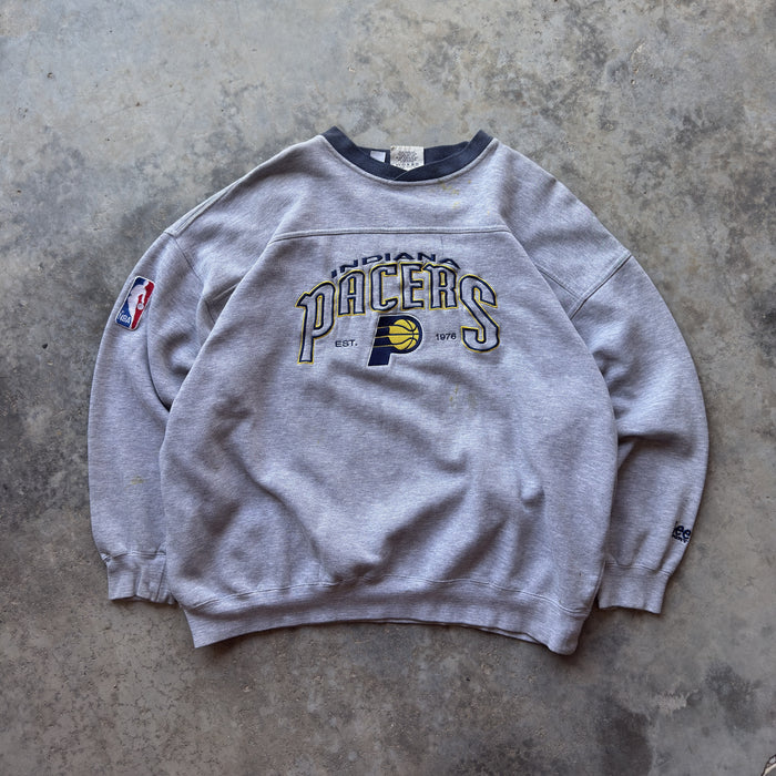 90's Indiana Pacers Embroidered Crewneck (XXL)
