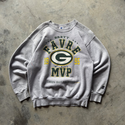90's Green Bay Packers Brett Favre MVP Starter Crewneck (M)