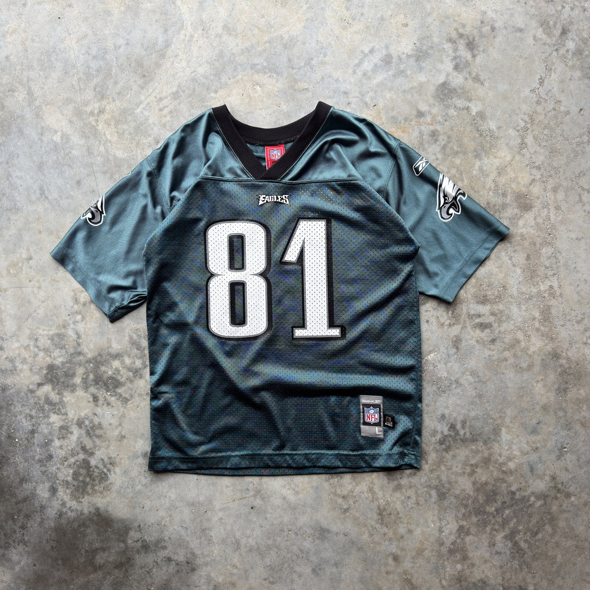 2000's Philadelphia Eagles Terrell Owens Reebok Jersey (S)