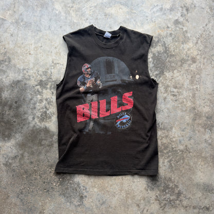 90s Buffalo Bills Jim Kelly Sleeveless T-Shirt (XL)