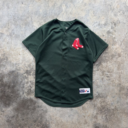 Boston Red Sox Green Mesh Jersey (M)