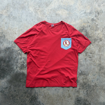 90s St. Louis Cardinals Vintage Pocket T-Shirt (XL)