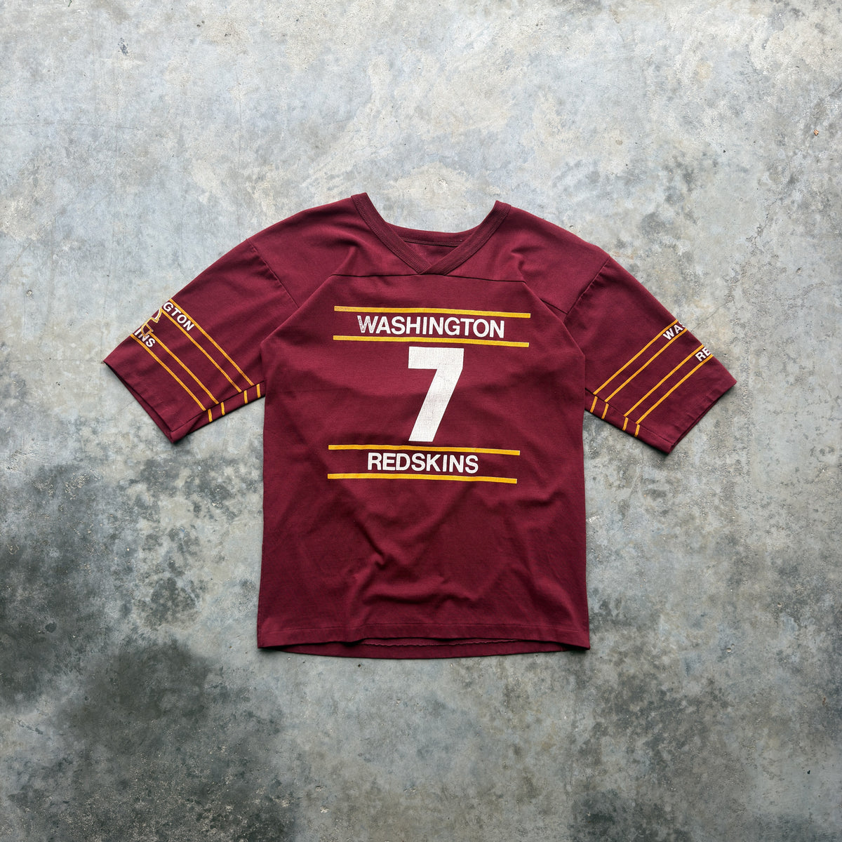 80s Washington Redskins Joe Theismann Football T-Shirt (M)