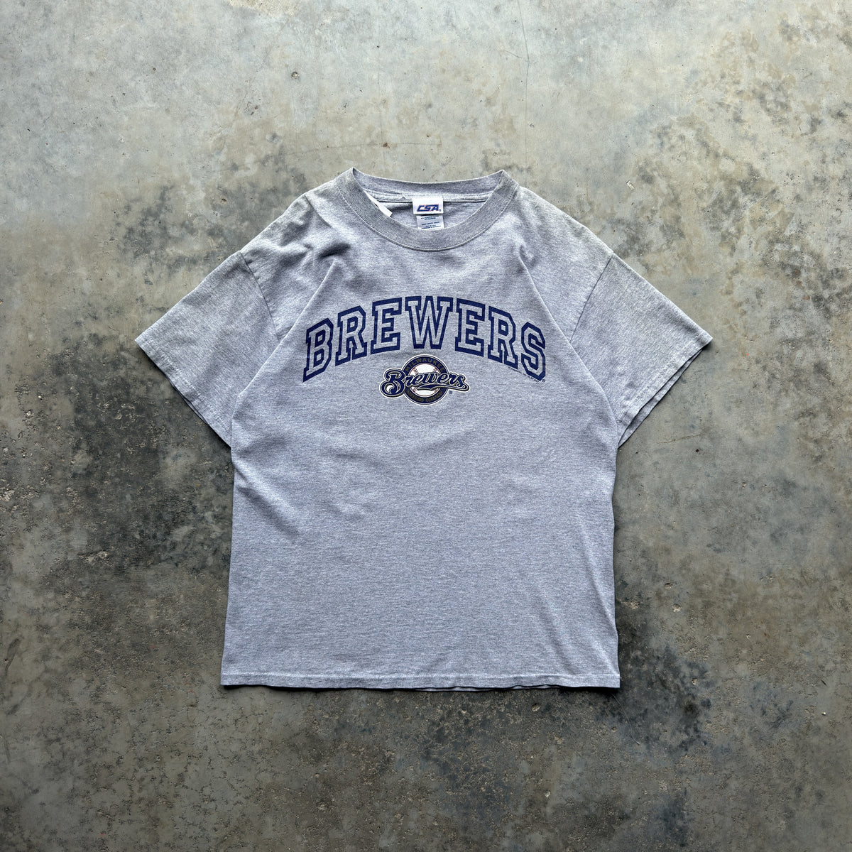 2007 Milwaukee Brewers Spellout T-Shirt (M)