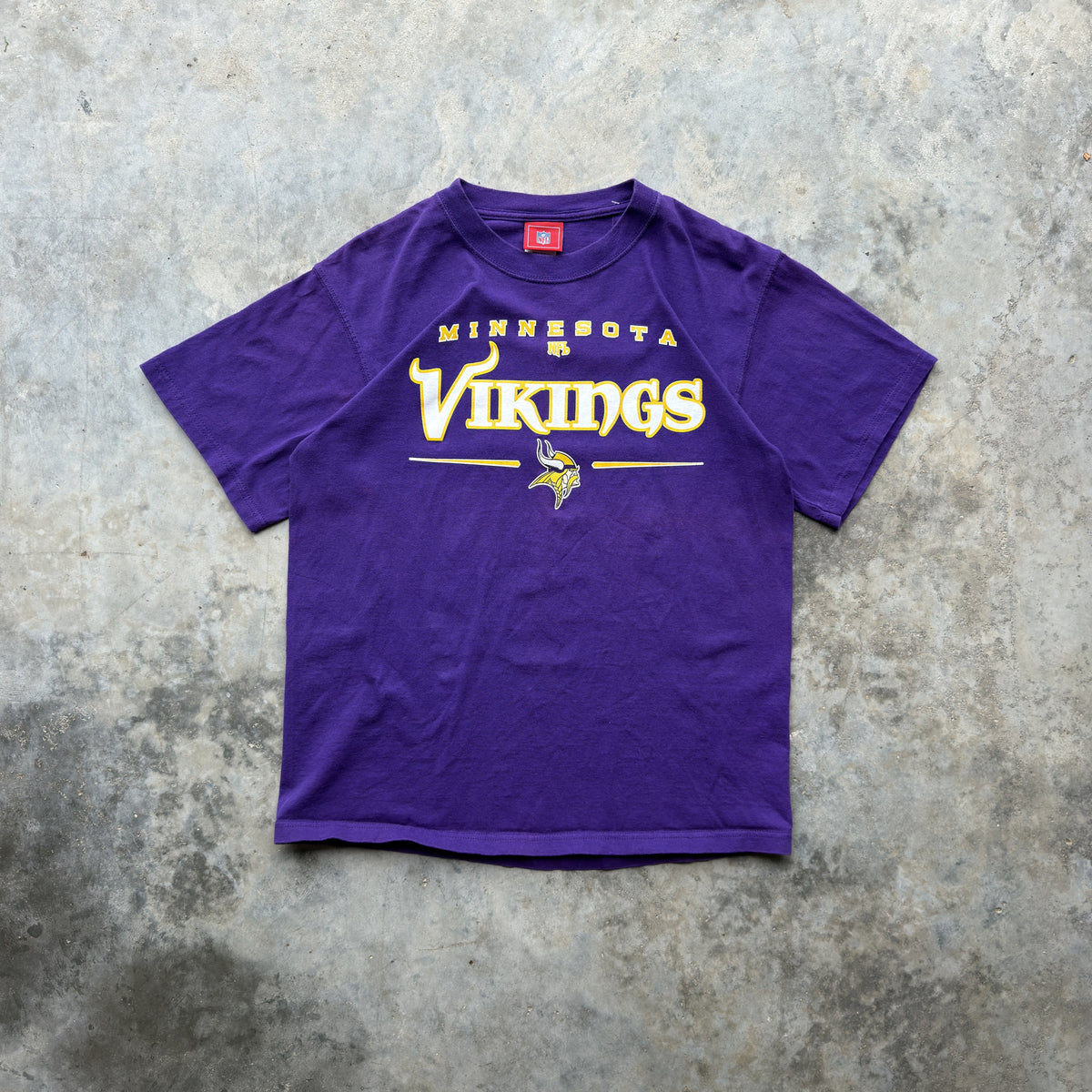 00s Minnesota Vikings NFL Purple T-Shirt (M)