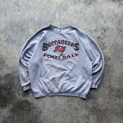 Tampa Bay Buccaneers Adidas Football Crewneck (XXL)
