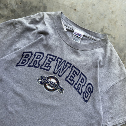 2007 Milwaukee Brewers Spellout T-Shirt (M)