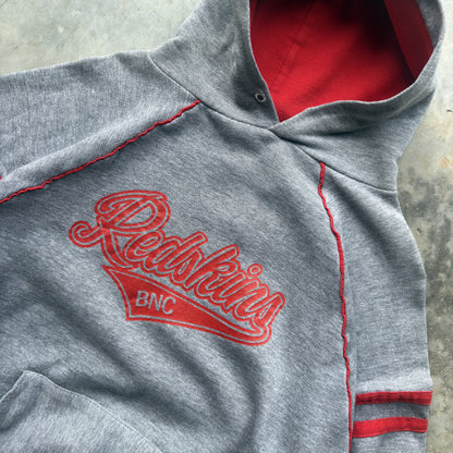 70s Redskins BNC Script Hoodie (L)