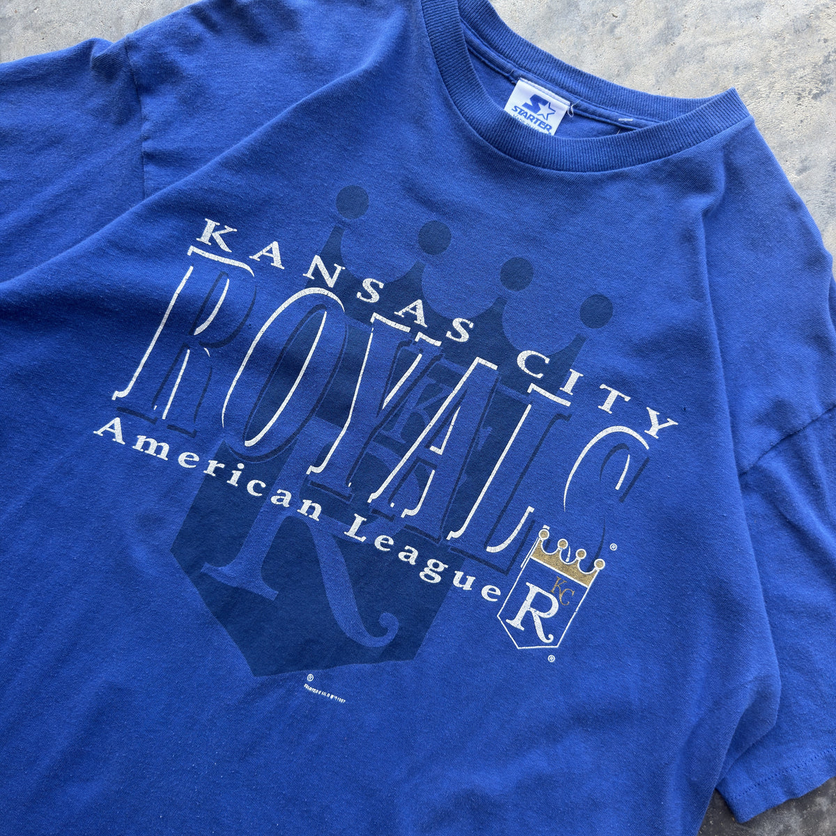 90's Kansas City Royals Starter Vintage T-Shirt (M)