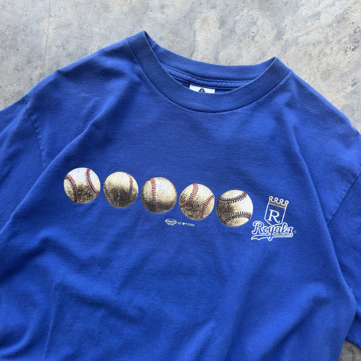 2000's Kansas City Royals Baseballs T-Shirt (M)