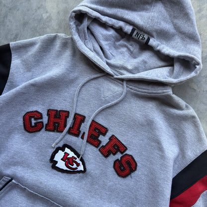 00's Kansas City Chiefs Patch Hoodie (XL)