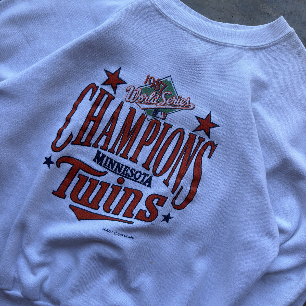 80's Minnesota Twins World Series Champions Crewneck (M)