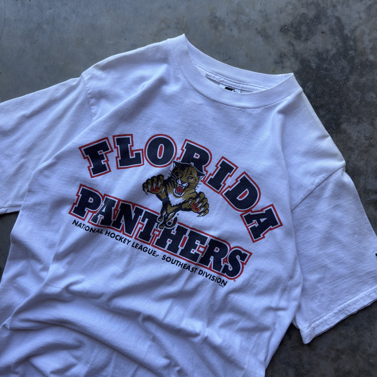 90s Florida Panthers Starter Vintage NHL T-Shirt (M)