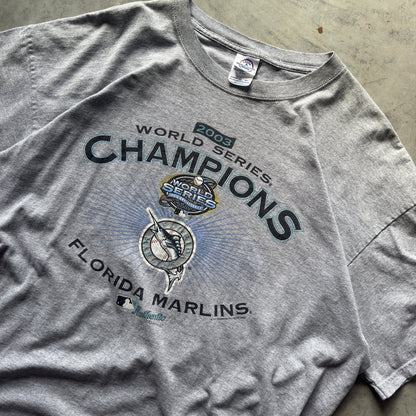 2000's Florida Marlins World Series Champions T-Shirt (XXL)