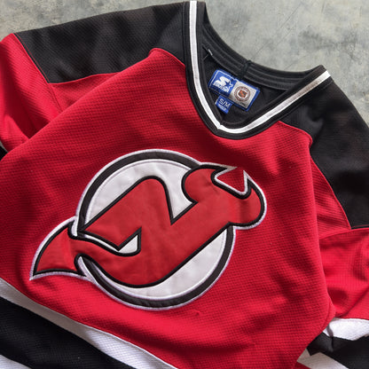 90's New Jersey Devils Starter Blank Hockey Jersey (S)