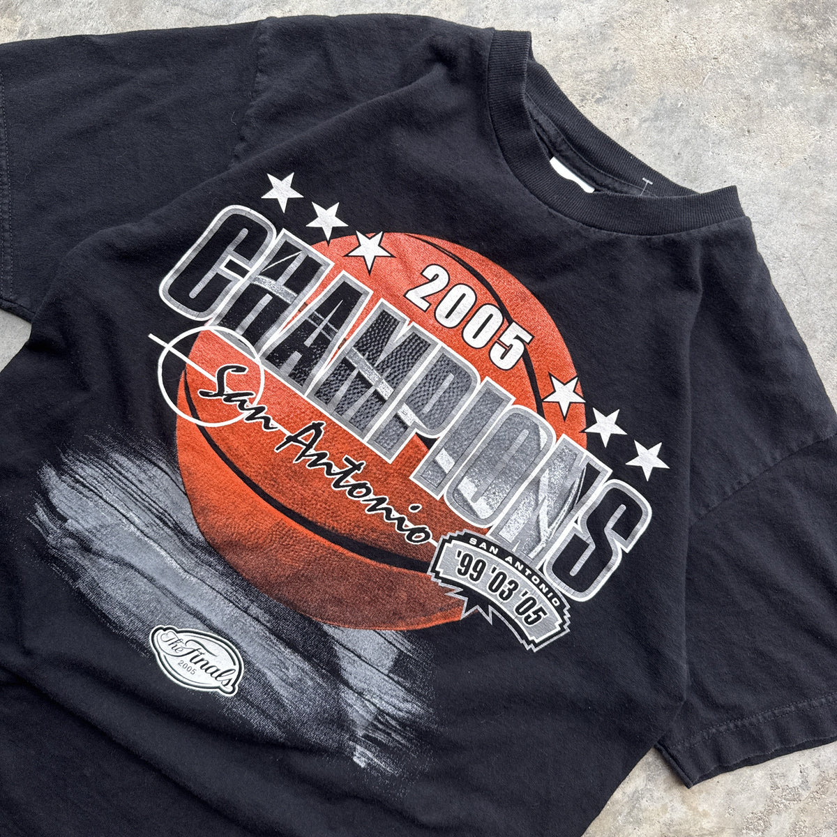 2005 San Antonio Spurs NBA Champions T-Shirt (M)