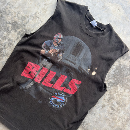 90s Buffalo Bills Jim Kelly Sleeveless T-Shirt (XL)