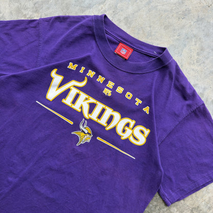 00s Minnesota Vikings NFL Purple T-Shirt (M)