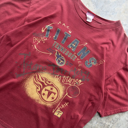 00sTennessee Titans Territory Playbook T-Shirt (XL)