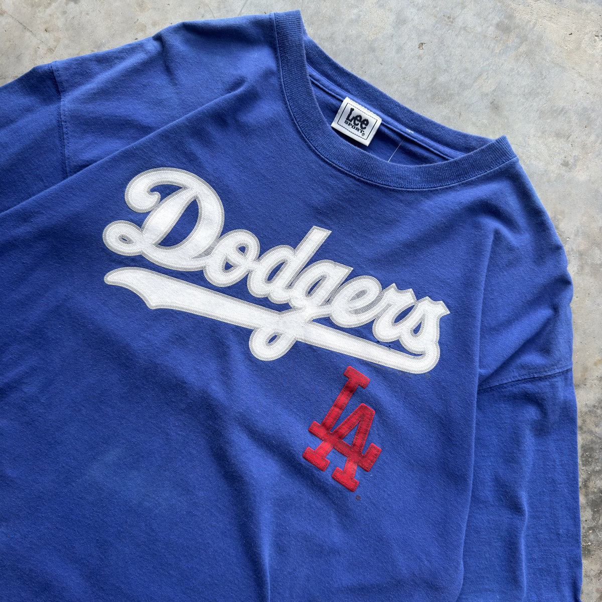Los Angeles Dodgers Script Spellout T-Shirt (XL)