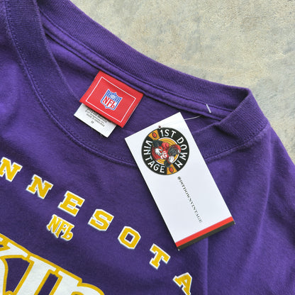 00s Minnesota Vikings NFL Purple T-Shirt (M)