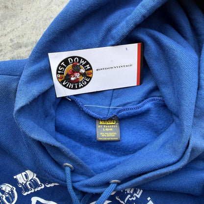 1985 Kansas City Royals Vintage  I-70 Series Hoodie (L)