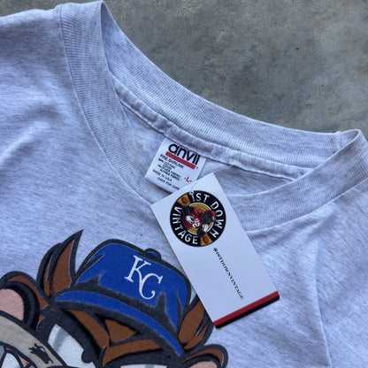 90's Kansas City Royals Rare Taz MLB T-Shirt (L)
