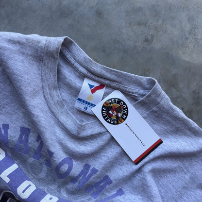 90's Colorado Rockies Artex Spellout T-Shirt (L)