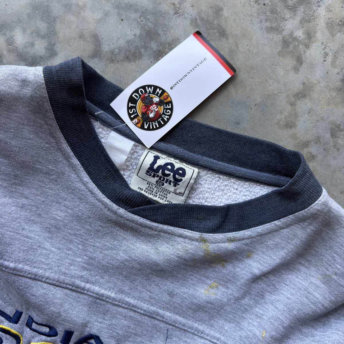 90's Indiana Pacers Embroidered Crewneck (XXL)
