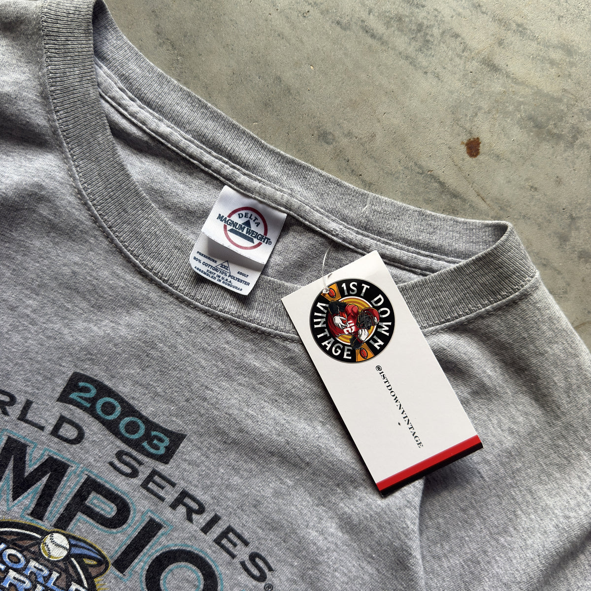 2000's Florida Marlins World Series Champions T-Shirt (XXL)
