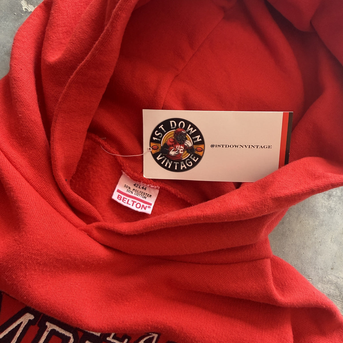 80's St. Louis Cardinals National League Champions Hoodie (L)