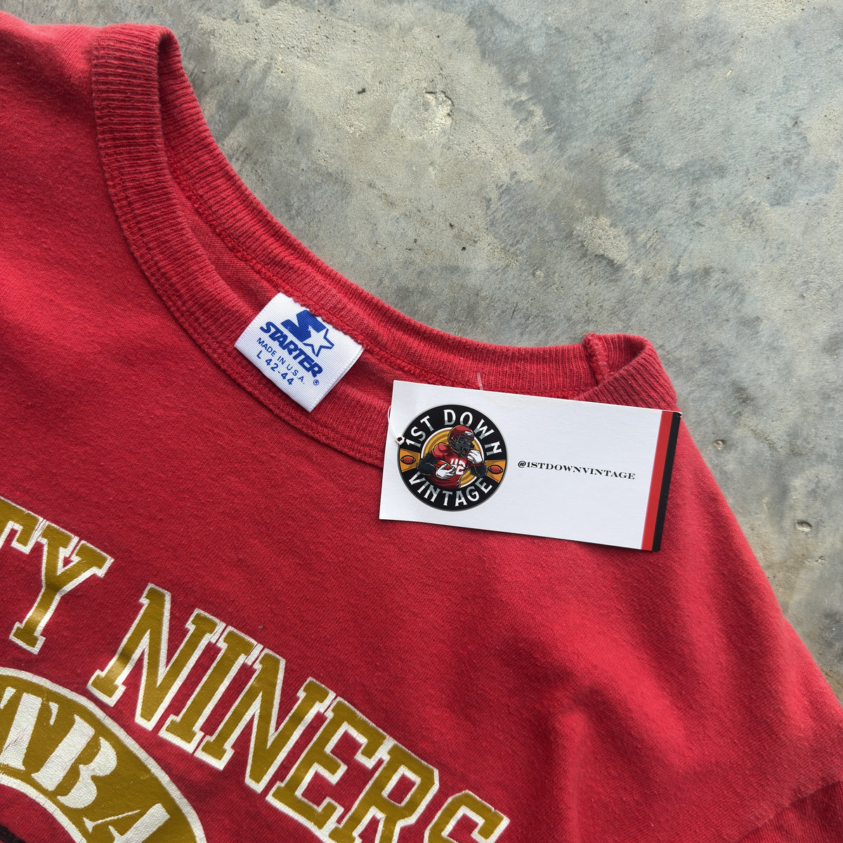 San Francisco 49ers Forty Niners Football Club Starter T-Shirt (L)