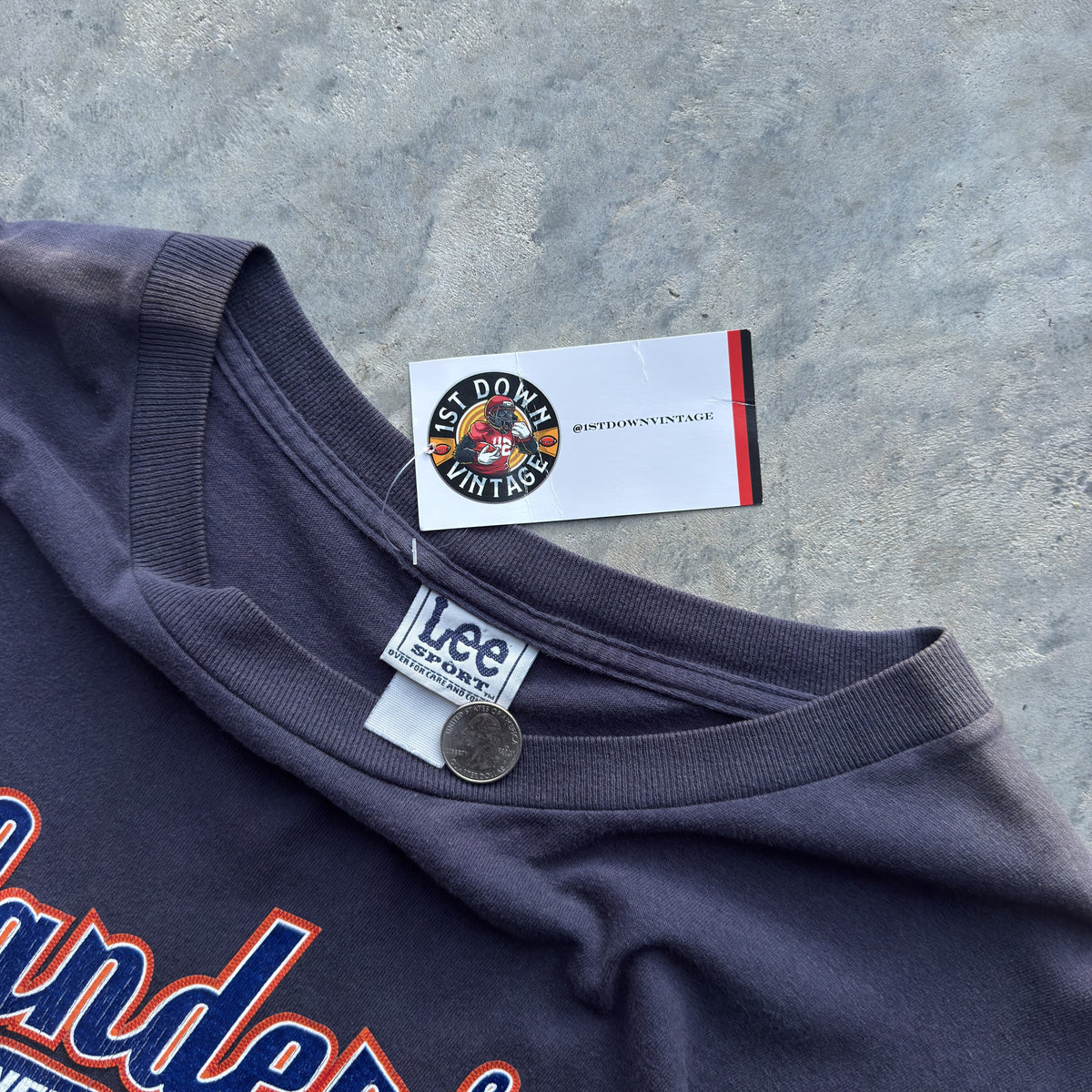 New York Islanders Script Logo T-Shirt (XL)