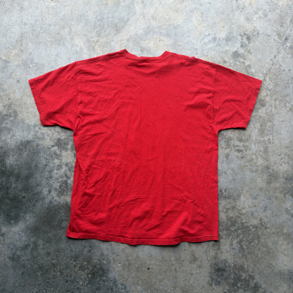 2002 Kansas City Chiefs Red Friday 40th Season T-Shirt (XXL)