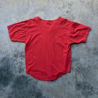 90s Kansas City Chiefs Cotton Baseball Jersey (L)