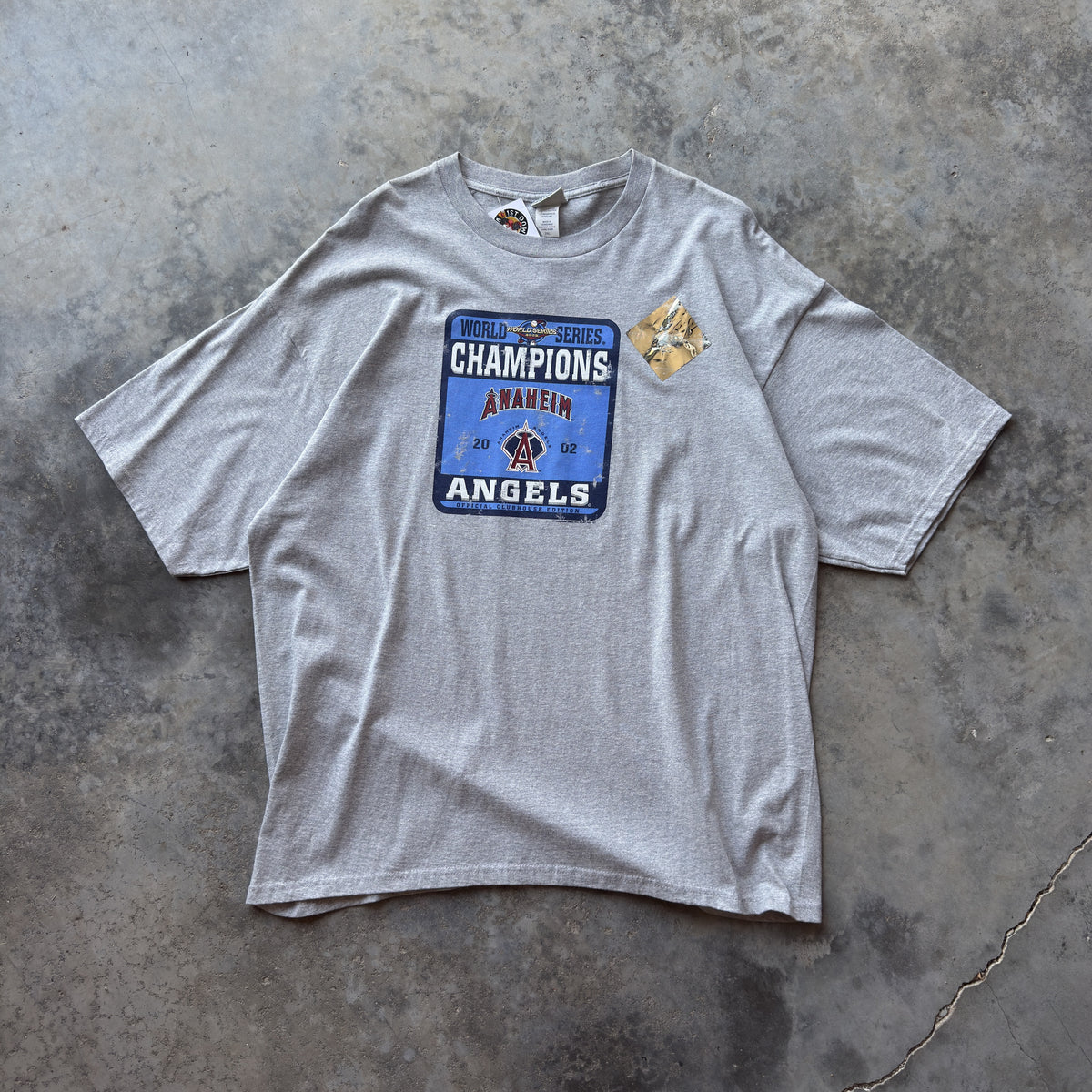 00's Anaheim Angels World Series Champions T-Shirt (XXL)
