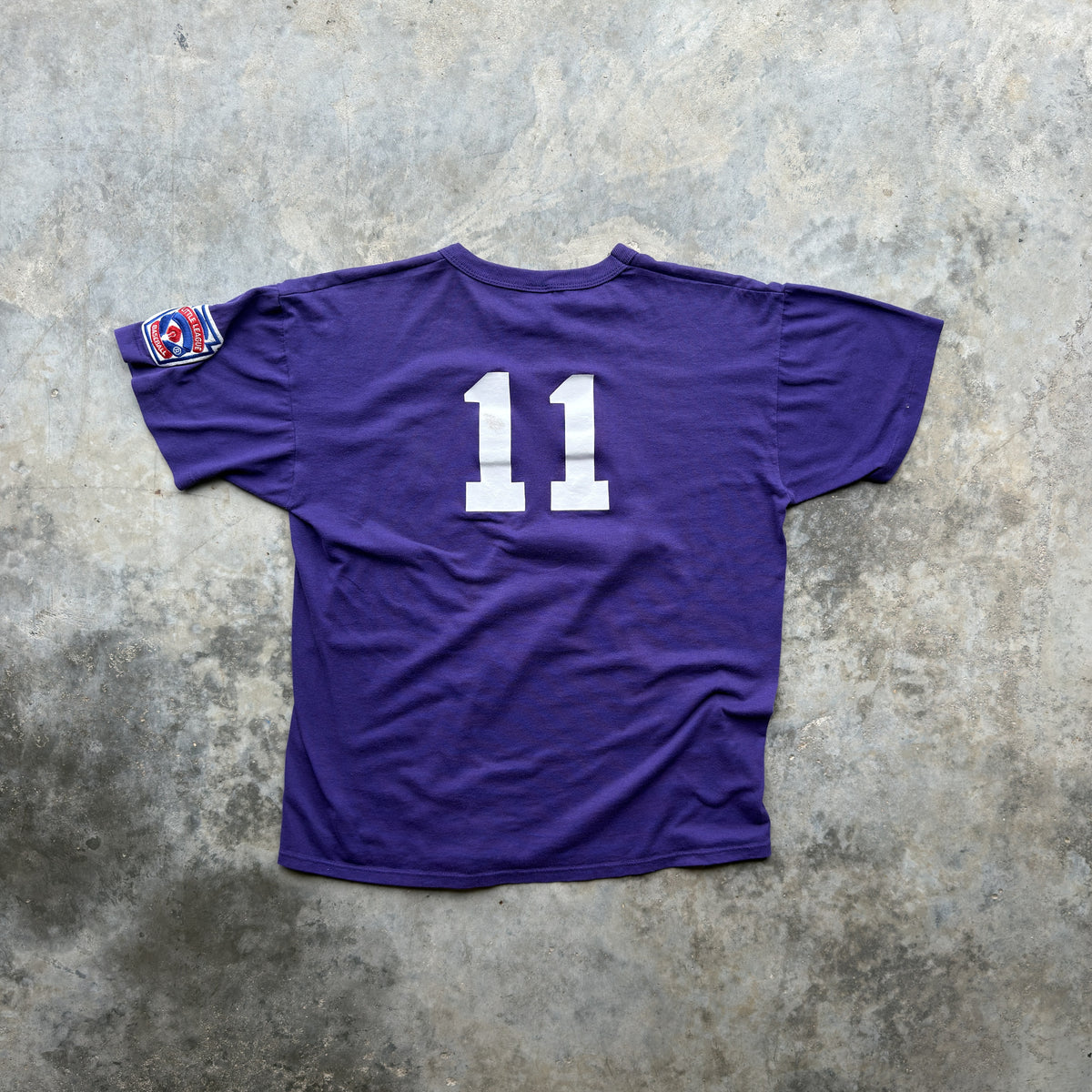1998 Tampa Bay Devil Rays Game Worn Little League T-Shirt (L)